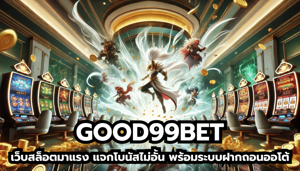 GOOD99BET เว็บสล็อตมาแรง แจกโบนัสไม่อั้น พร้อมระบบฝากถอนออโต้